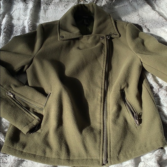 F21 • Zip up Jacket EUC - Picture 4 of 9